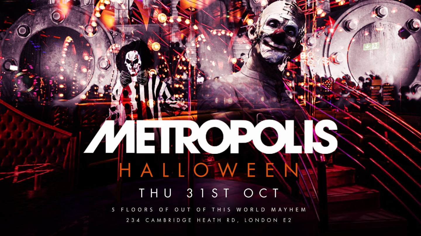 ?Sold Out ? Halloween in London | Metropolis – Out of This World Halloween Rave