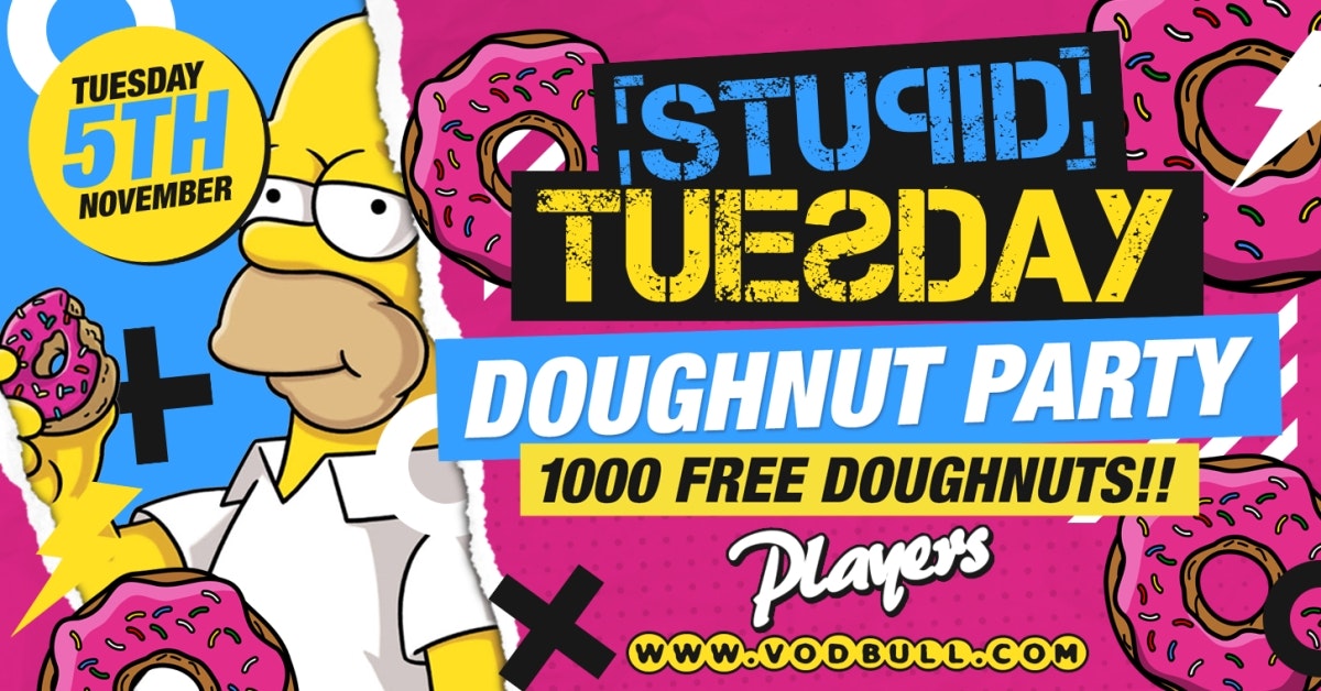 Final 25 Tickets ? Stuesday Doughnut Party ?