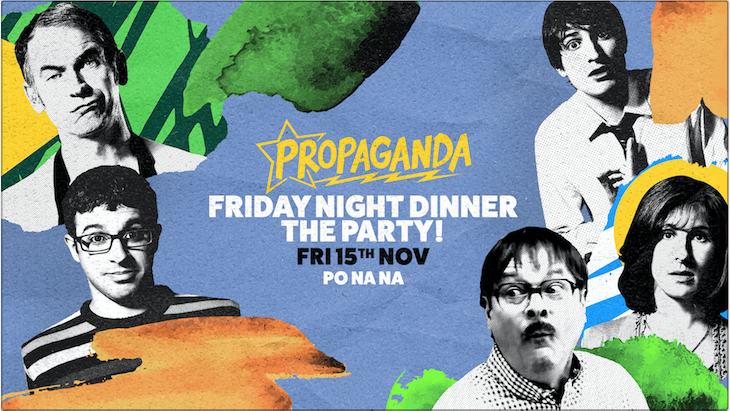 Propaganda Bath – Friday Night Dinner: The Party