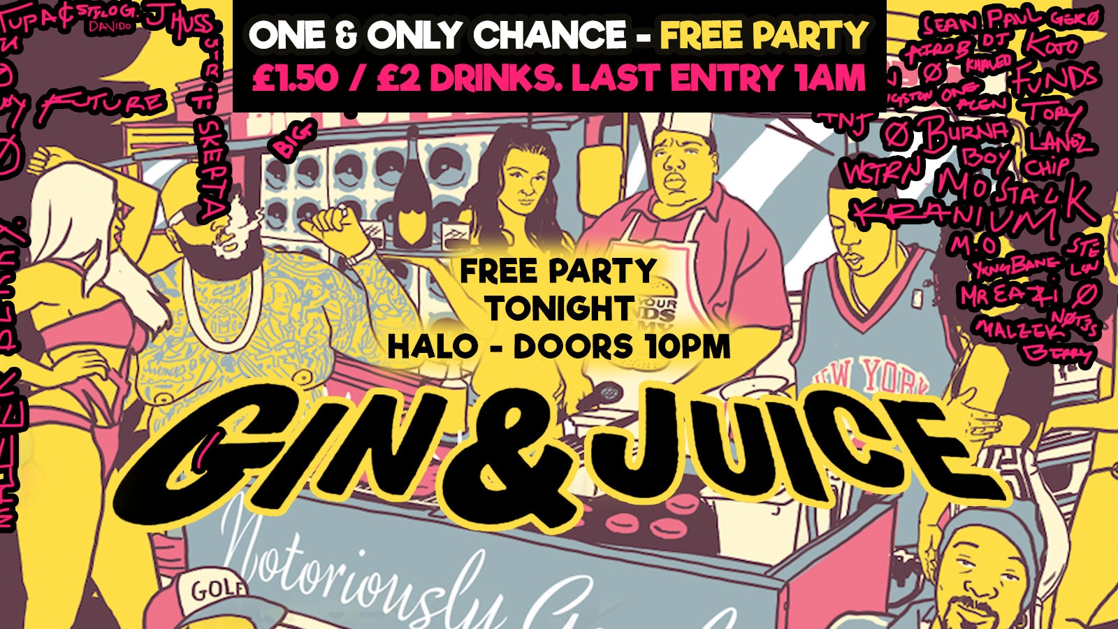 Gin & Juice at Halo [Final 100 Tickets] ? // Bournemouth Freshers 2019
