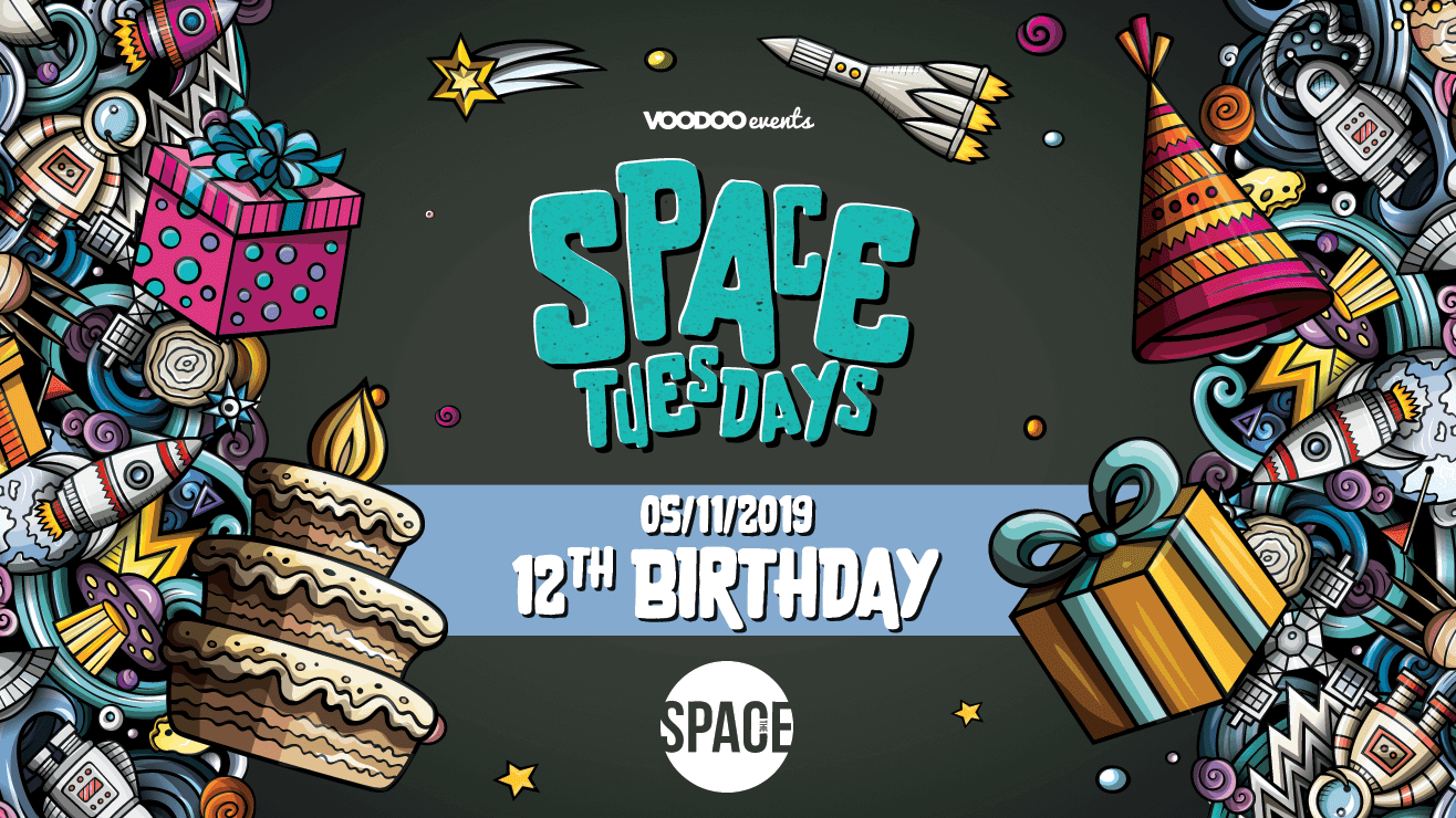 Space Tuesdays : Leeds – 12th Birthday