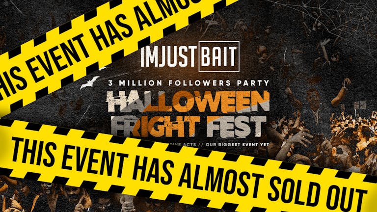 IMJUSTBAIT 3 Million Followers Party! The Halloween Fright Fest!