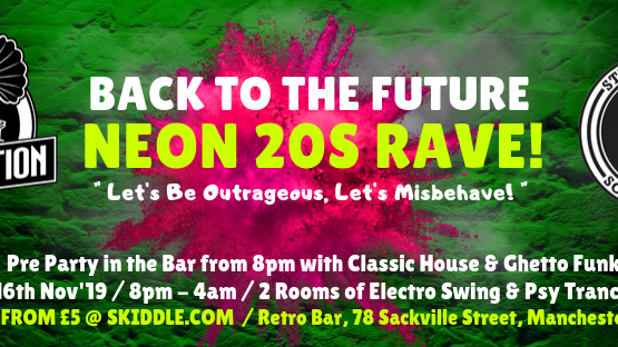 Prohibition & Strange Daze: Neon 20s Rave!