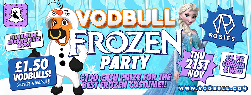 Vodbull ***FINAL 25 TICS*** FROZEN PARTY!!