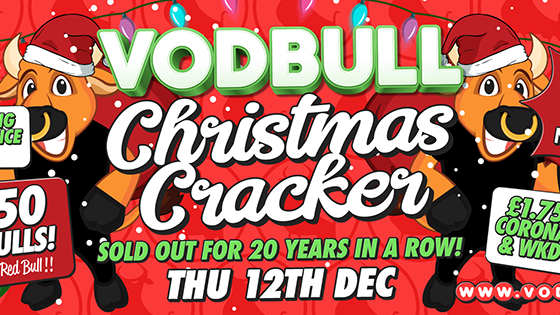 Vodbull **200 TICS ON THE DOOR** ☃️ CHRISTMAS CRACKER!! ☃️