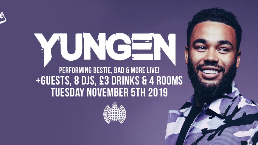 Milkshake, Ministry of Sound | Feat: YUNGEN (live) + More