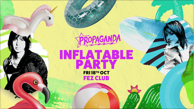 Propaganda Cambridge – Inflatable Party!