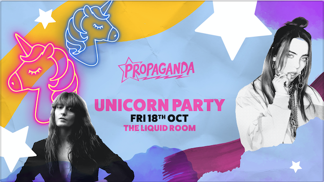 Propaganda Edinburgh – Unicorn Party!