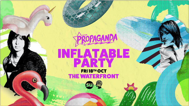 Propaganda Norwich – Inflatable Party!