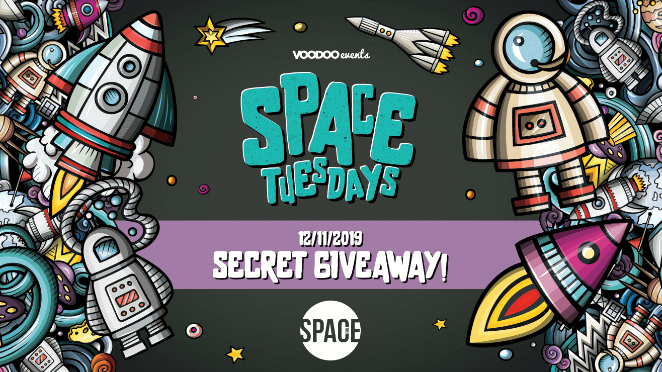 Space Tuesdays : Leeds – Secret Giveaway