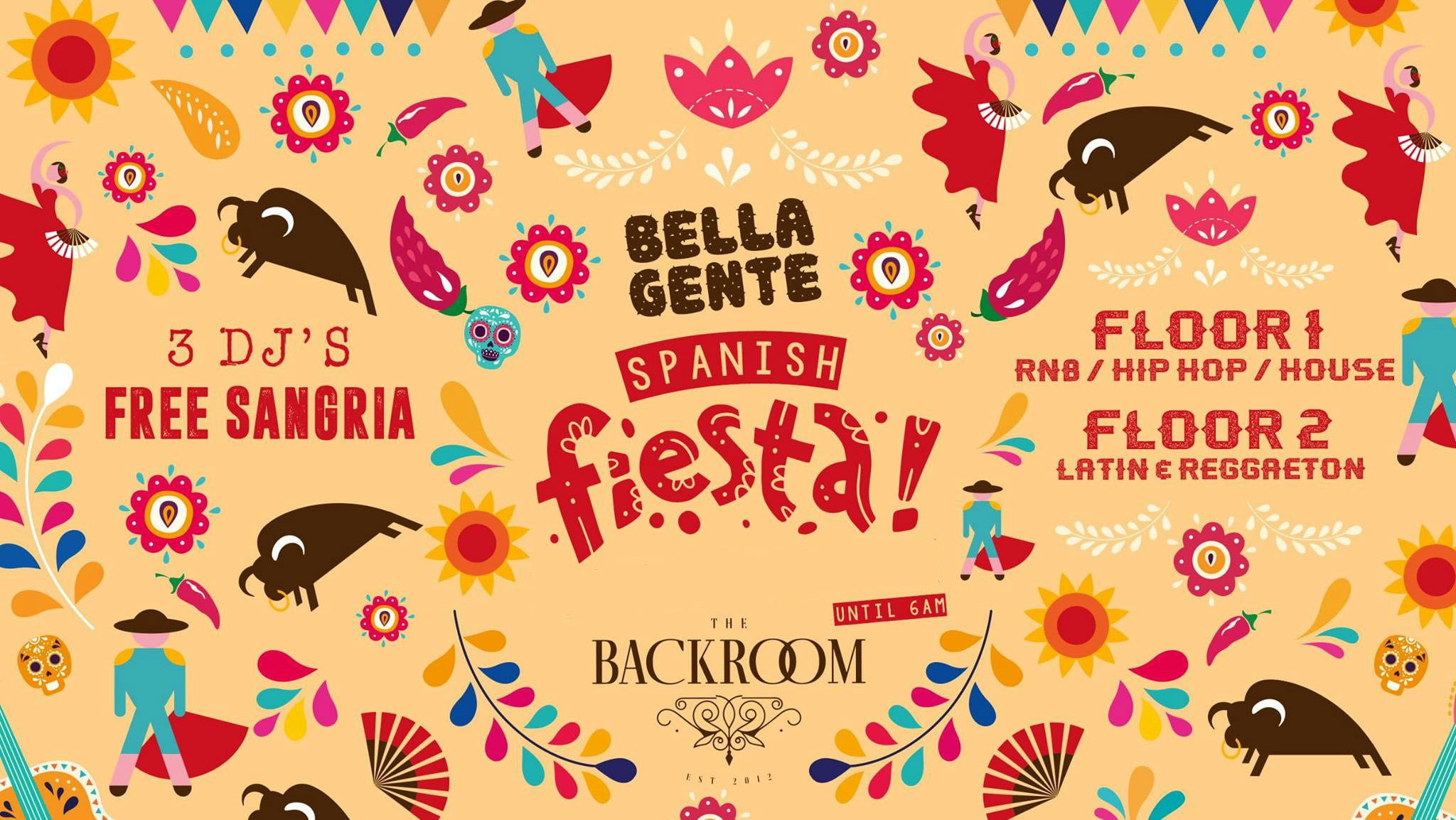 Leeds:: Spanish Fiesta x Bella Gente – 15th Nov