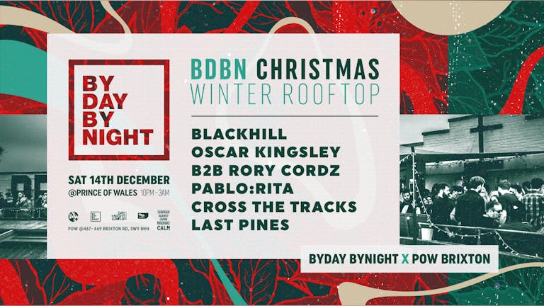 Byday Bynight: Festive Rooftop Party Brixton