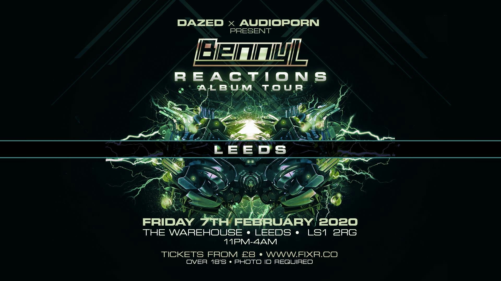 Benny L – Reactions Album Tour – The Warehouse Leeds