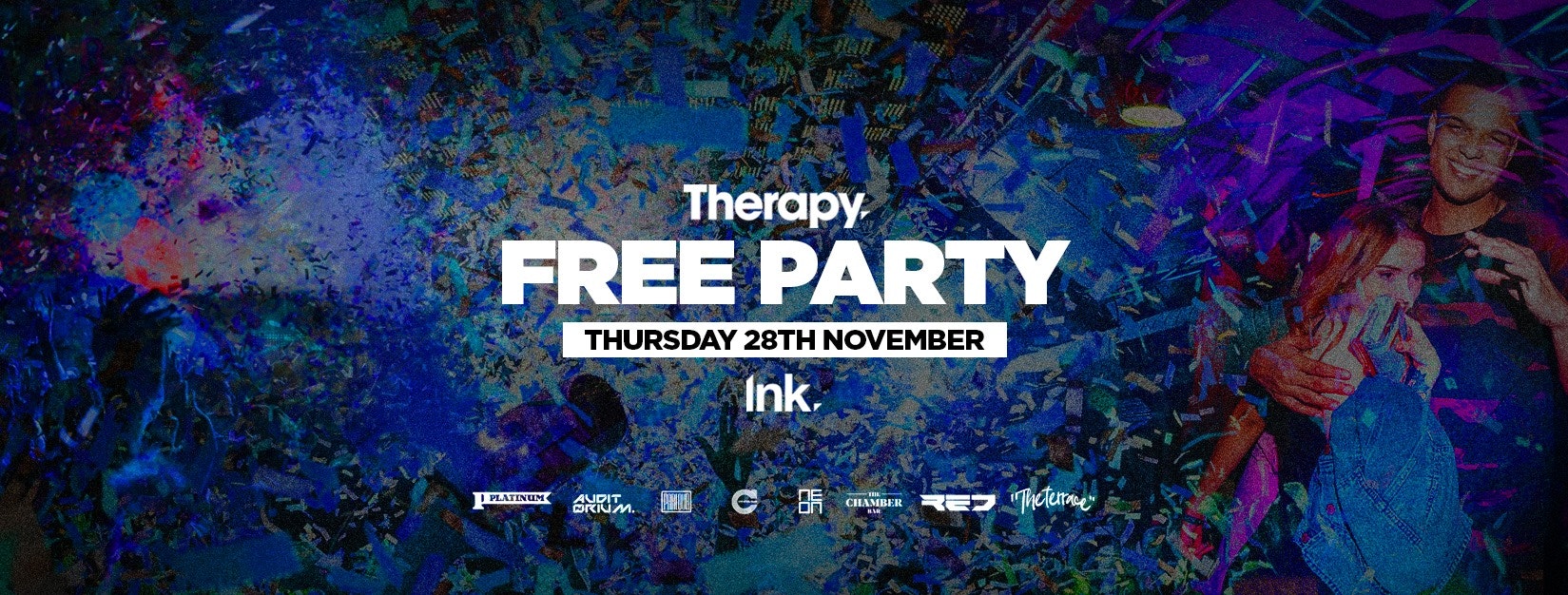 THERAPY – Free Party – Thursday 28th November