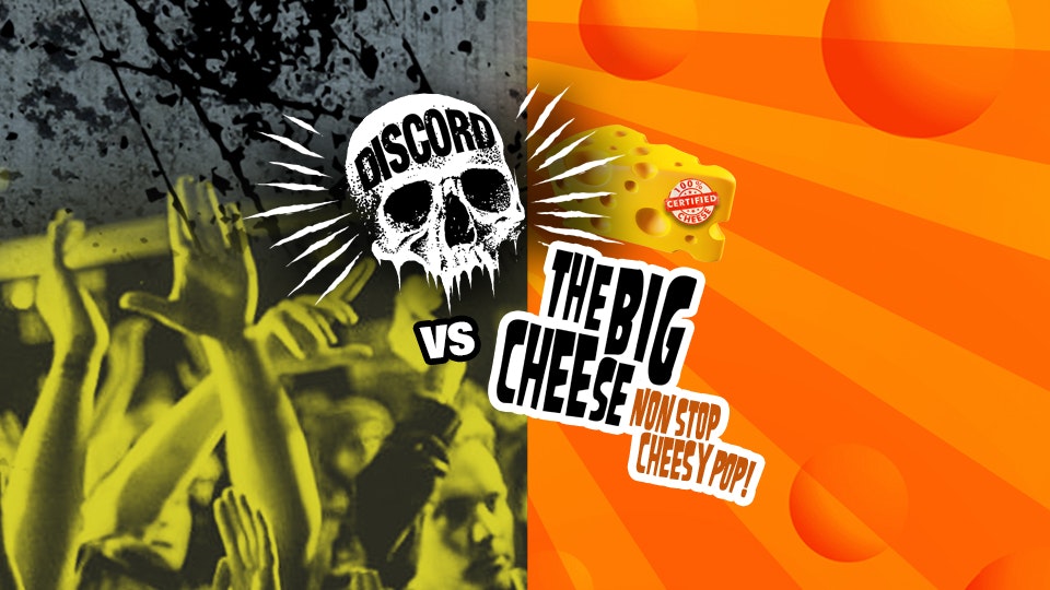 Discord vs The Big Cheese! Non Stop Cheese & Rock!