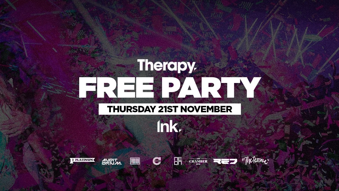 THERAPY – Every Thursday [FREE TICKETS NOW ONLINE]