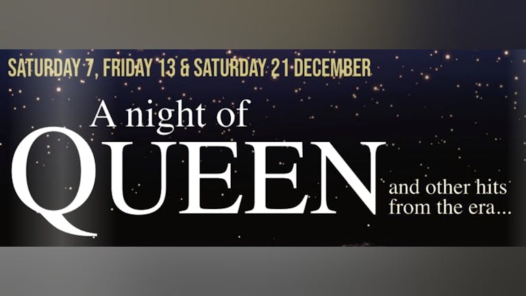Queen themed Christmas Dinner Party