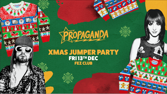 Propaganda Cambridge – Xmas Jumper Party!
