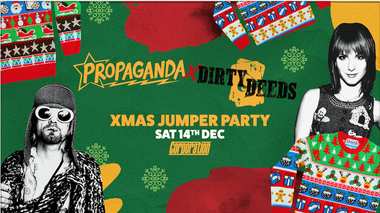 Propaganda Sheffield & Dirty Deeds – Xmas Jumper Party!