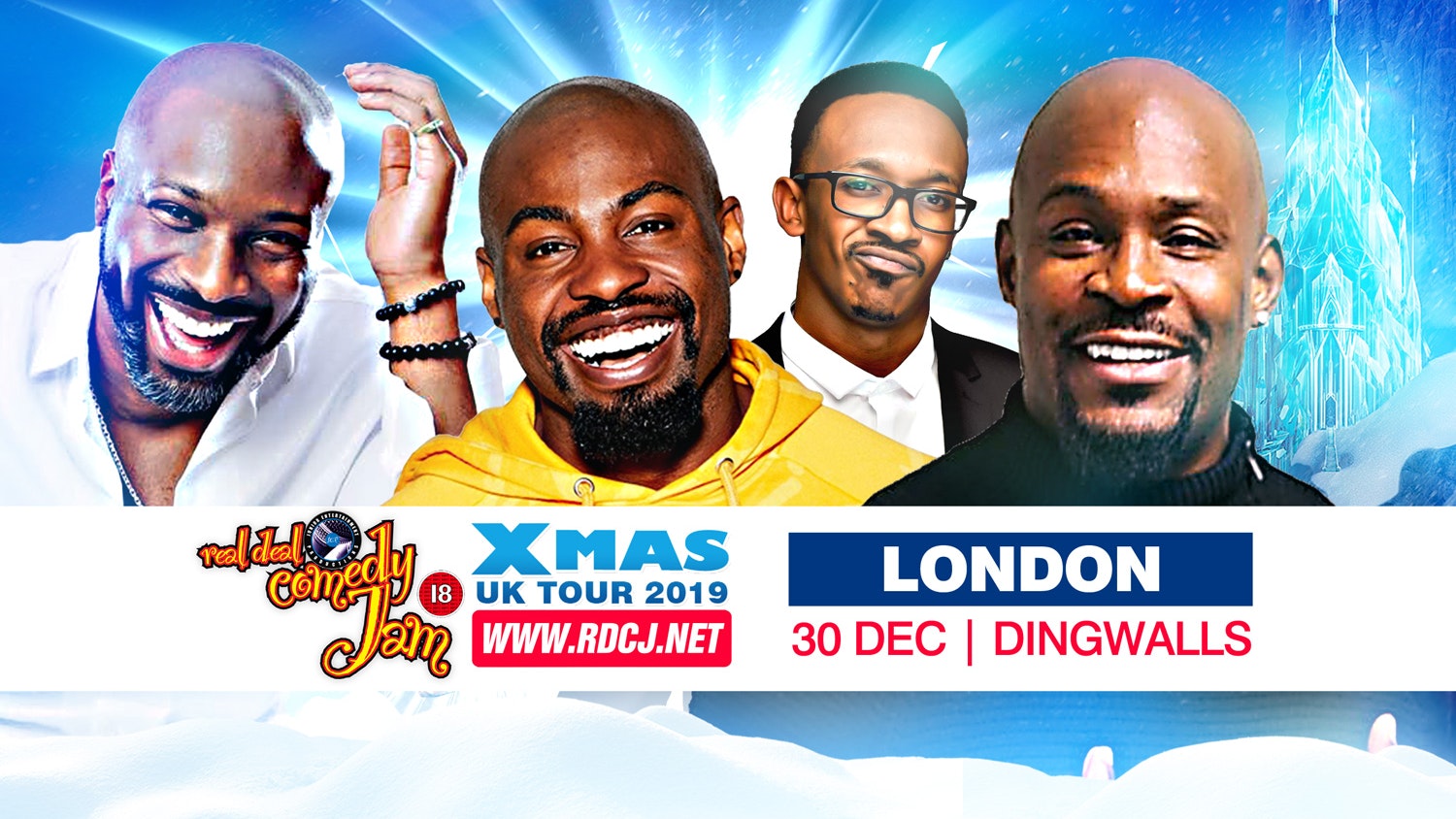 Real Deal Comedy Jam – London Xmas Special