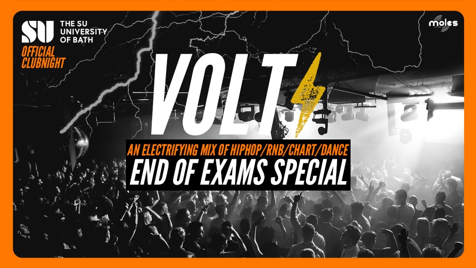 VOLT – Hip Hop, R’n’B, Chart & Dance! ! End Of Exams Special!