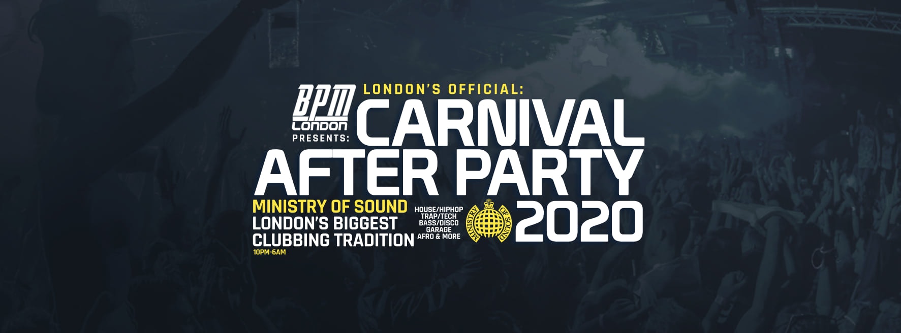 The Official Carnival After Party at Ministry of Sound