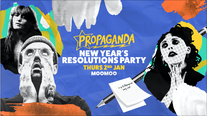 Propaganda Cheltenham – New Year’s Resolutions Party