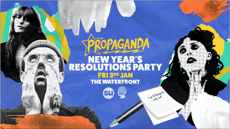 Propaganda Norwich – New Year’s Resolutions Party