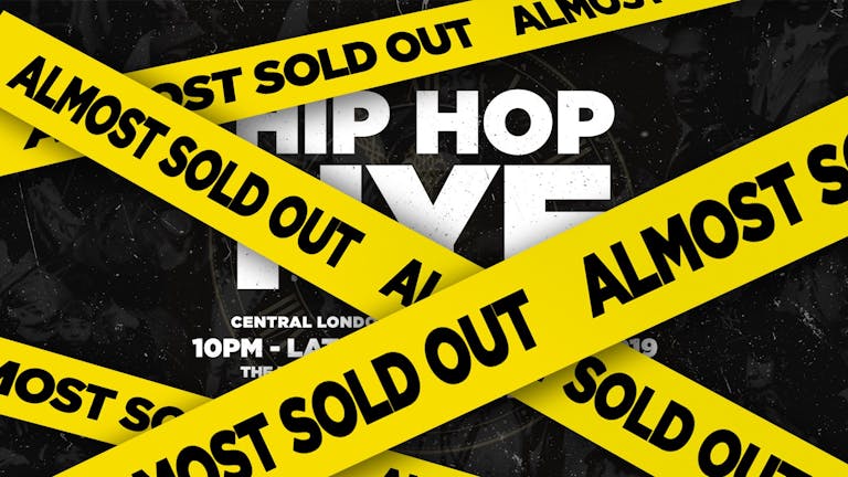 The Hip Hop New Years Eve 2019 - London NYE | Tickets Out Now!