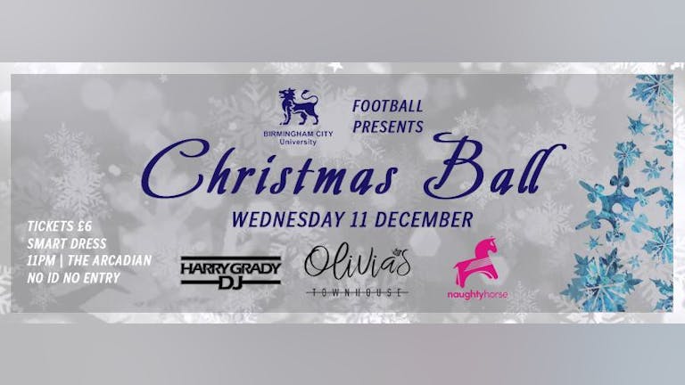 BCU Christmas Ball - Olivias [Sell out warning!]