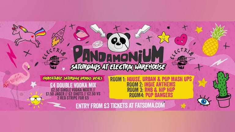 Pandamonium Saturdays 