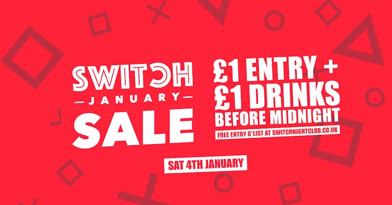 Switch Saturday January Sale 