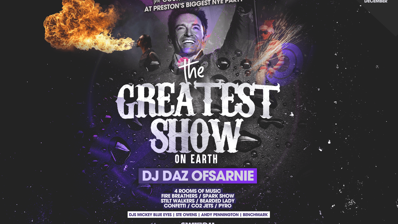 Switch Presents The Greatest Show NYE / Dec 31st