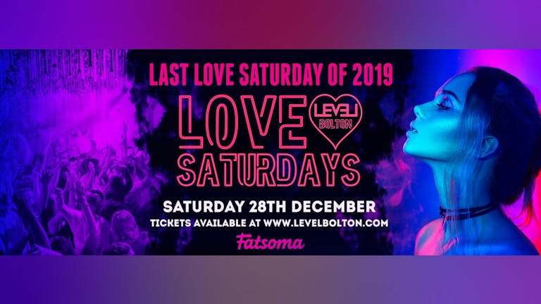 Just one more Love Saturdays 2019