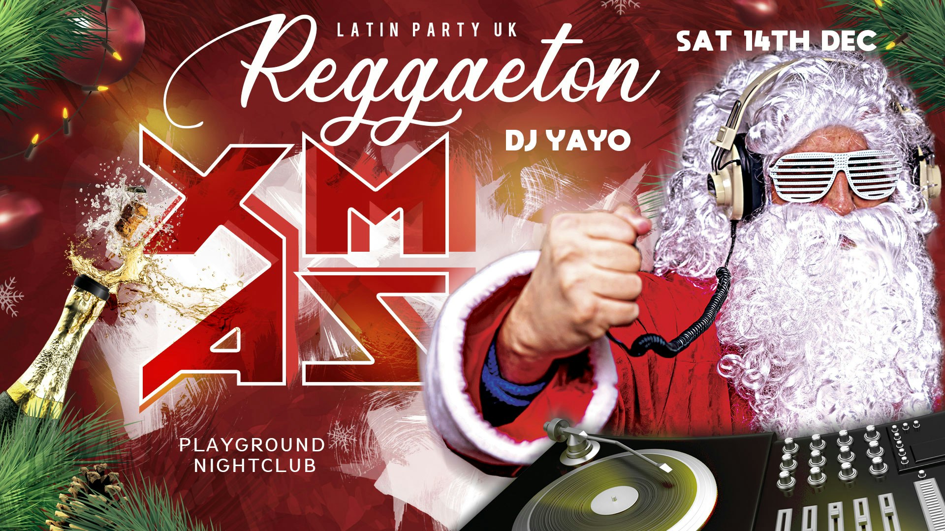 Reggaeton XMAS Party – Sat 14th Dec