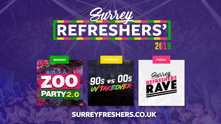 Surrey Refreshers' Week 2019
