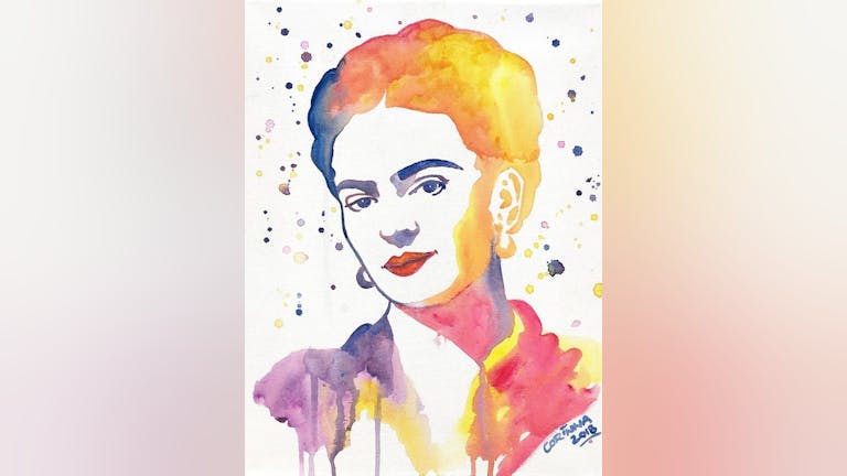 ArtNight: Frida Kahlo Watercolour Style on the 26/02/2019 in Lon