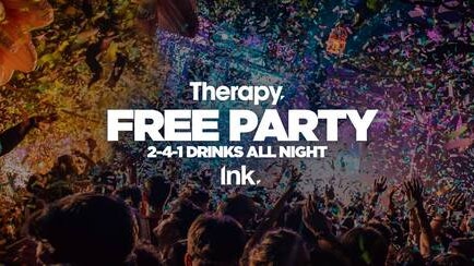 Therapy – FREE PARTY [Last Tickets]
