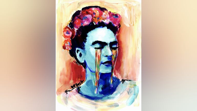 ArtNight: Crying Frida Kahlo on the 18/02/2019 in London