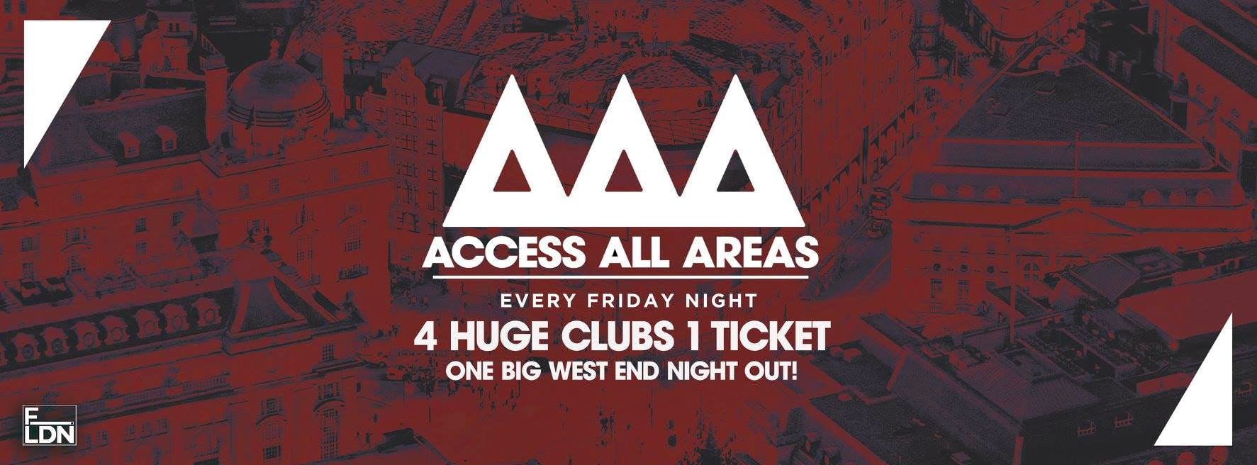 Access All Areas – Club Crawl Tonight! | £5 Tickets £3.50 Drinks