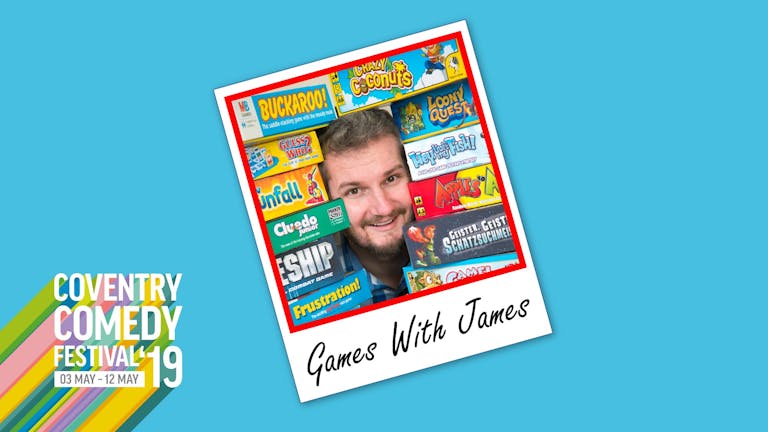 KIDS COMEDY! 1:30PM - Games With James (Kids Show)