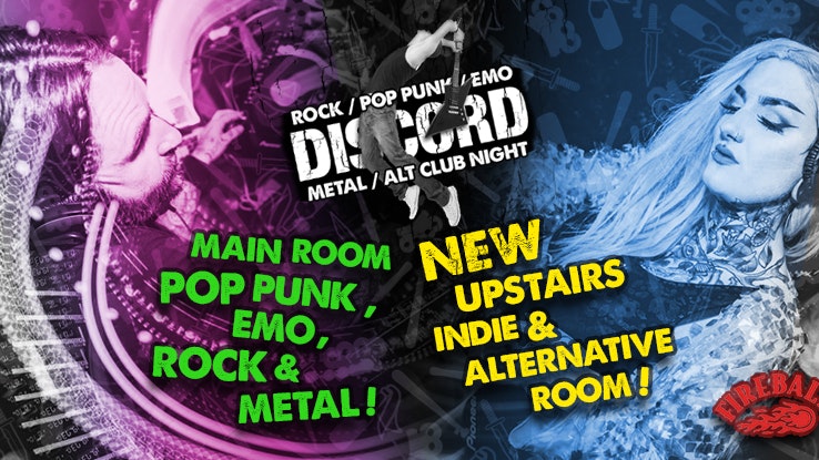 Discord – Pop Punk, Emo & Metal! NEW – Indie & Alternative Room!
