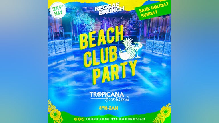 Reggae Brunch Beach Club Party