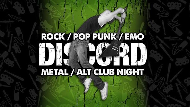 DISCORD – Rock, Pop Punk, Emo, Metal & Alternative