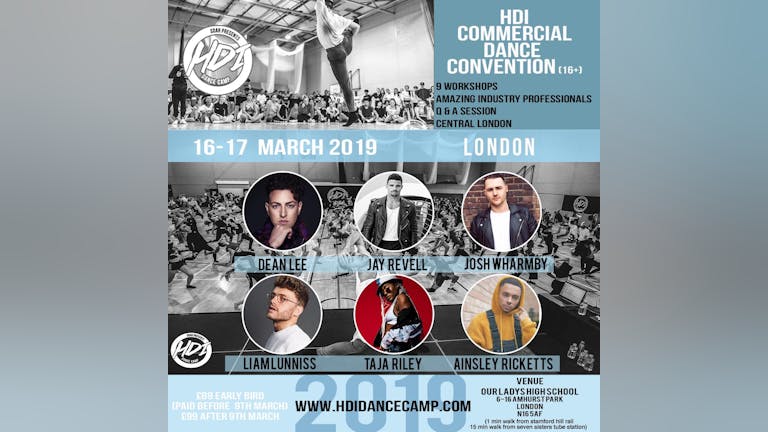 HDI COMMERCIAL CONVENTION 16+ - 16th & 17th March LONDON 2019