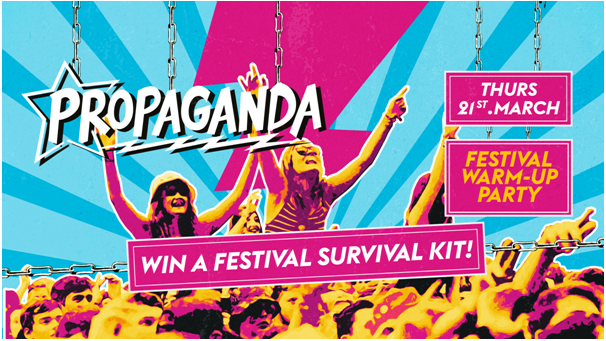 Propaganda Bath – Festival Warm-Up Party!