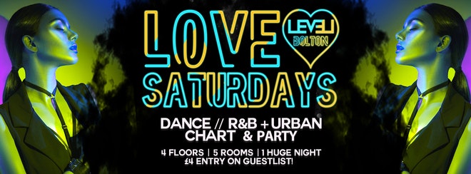 Love Saturdays – Pre 12.30am entry ticket