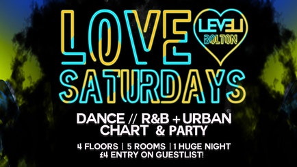 Love Saturdays – Pre 12.30am entry ticket
