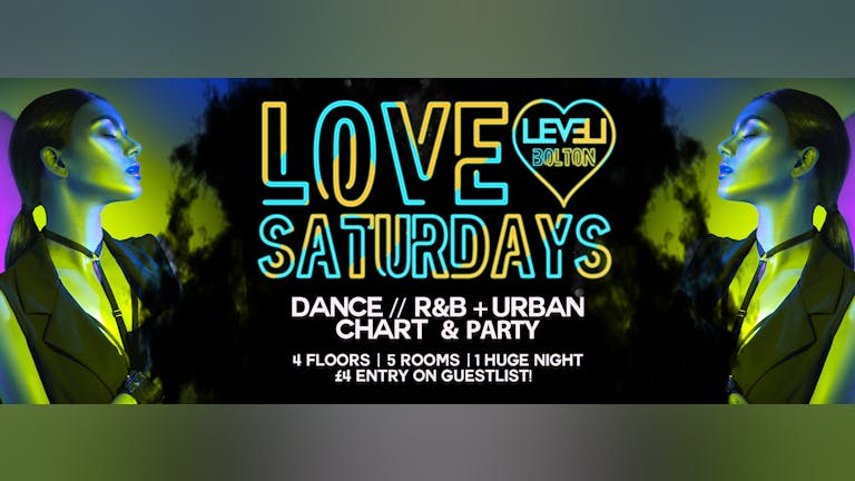 Love Saturdays - Pre 12.30am entry ticket 