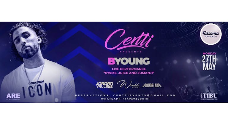 CERTTI presents B YOUNG - TIBU Marbella